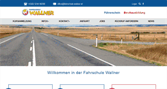 Desktop Screenshot of fahrschule-wallner.at
